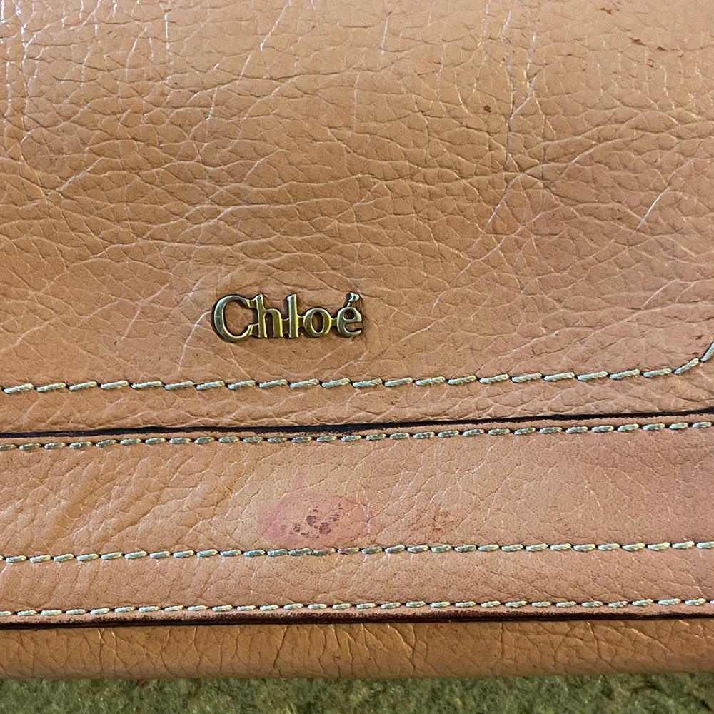 Chloe Blush Leather Wallet - Picture 6 of 6